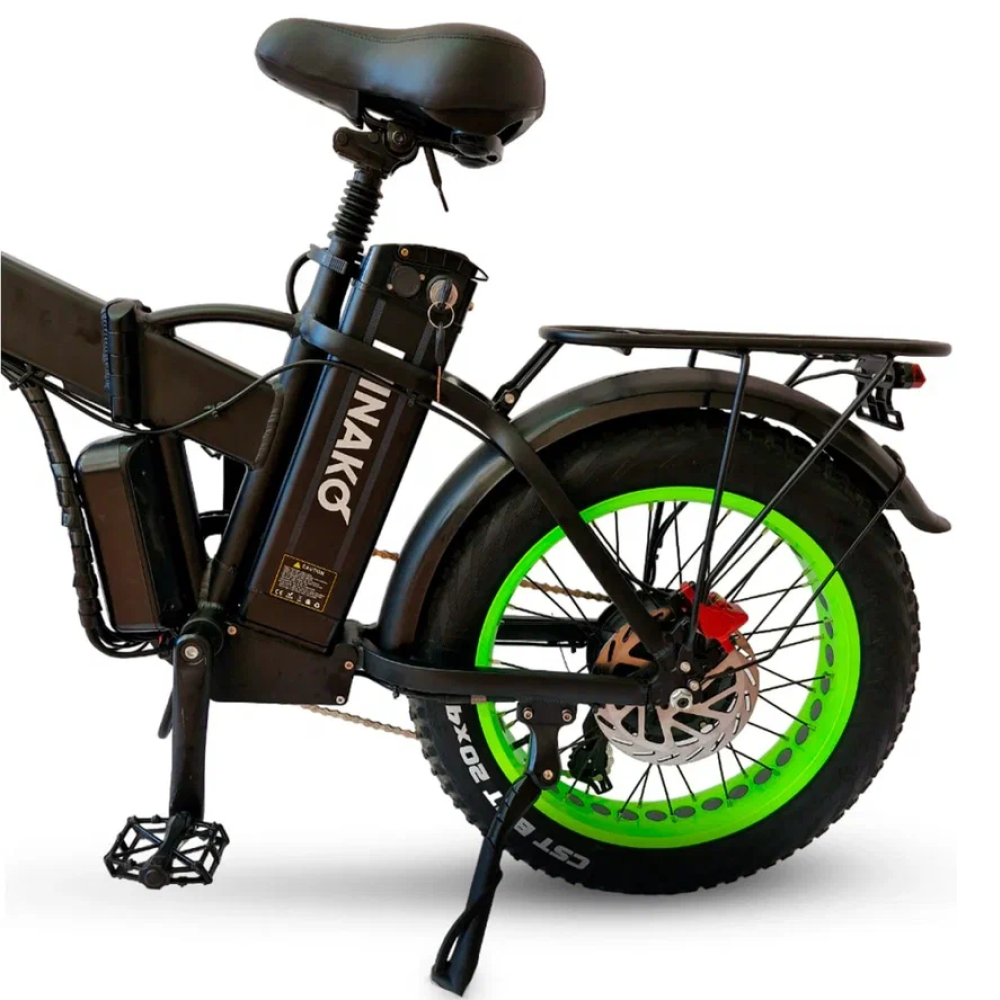 Электровелосипед Minako F10 Dual салатовый гидравлика 8