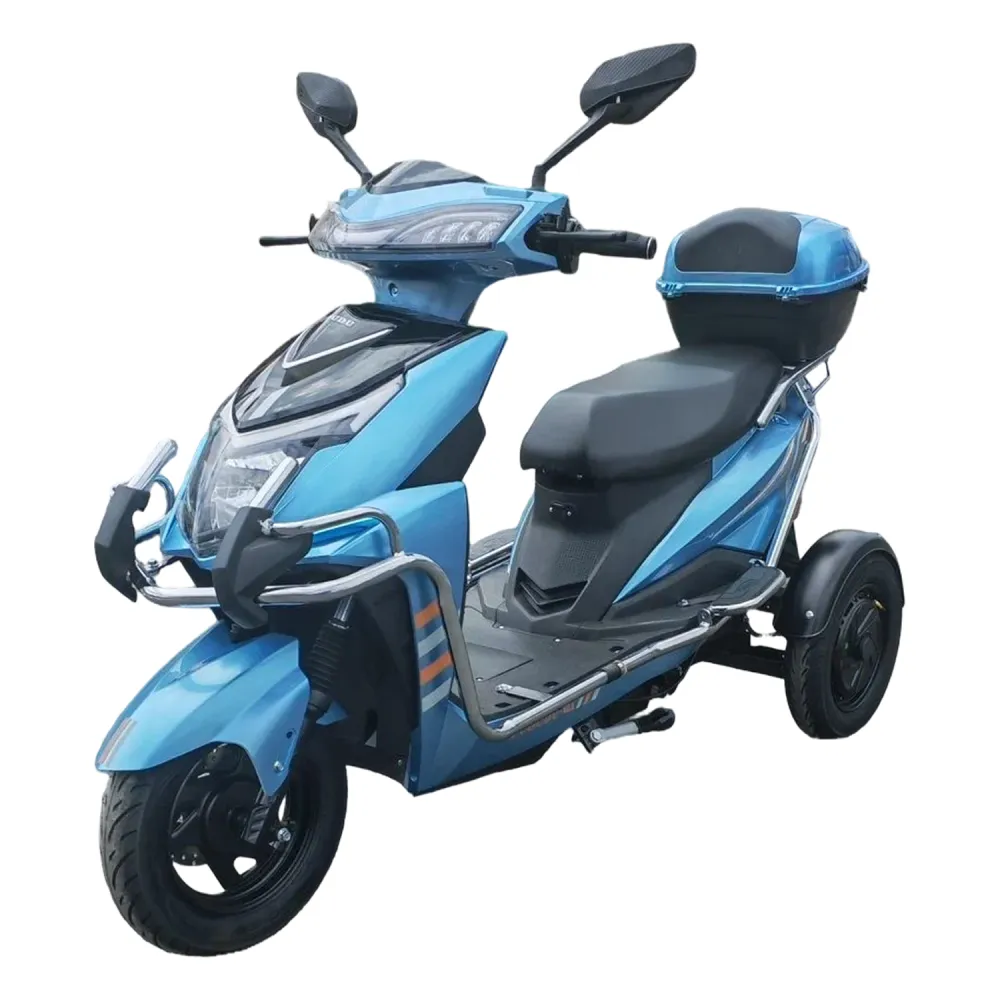 Электротрицикл FUDUDU Q1 голубой