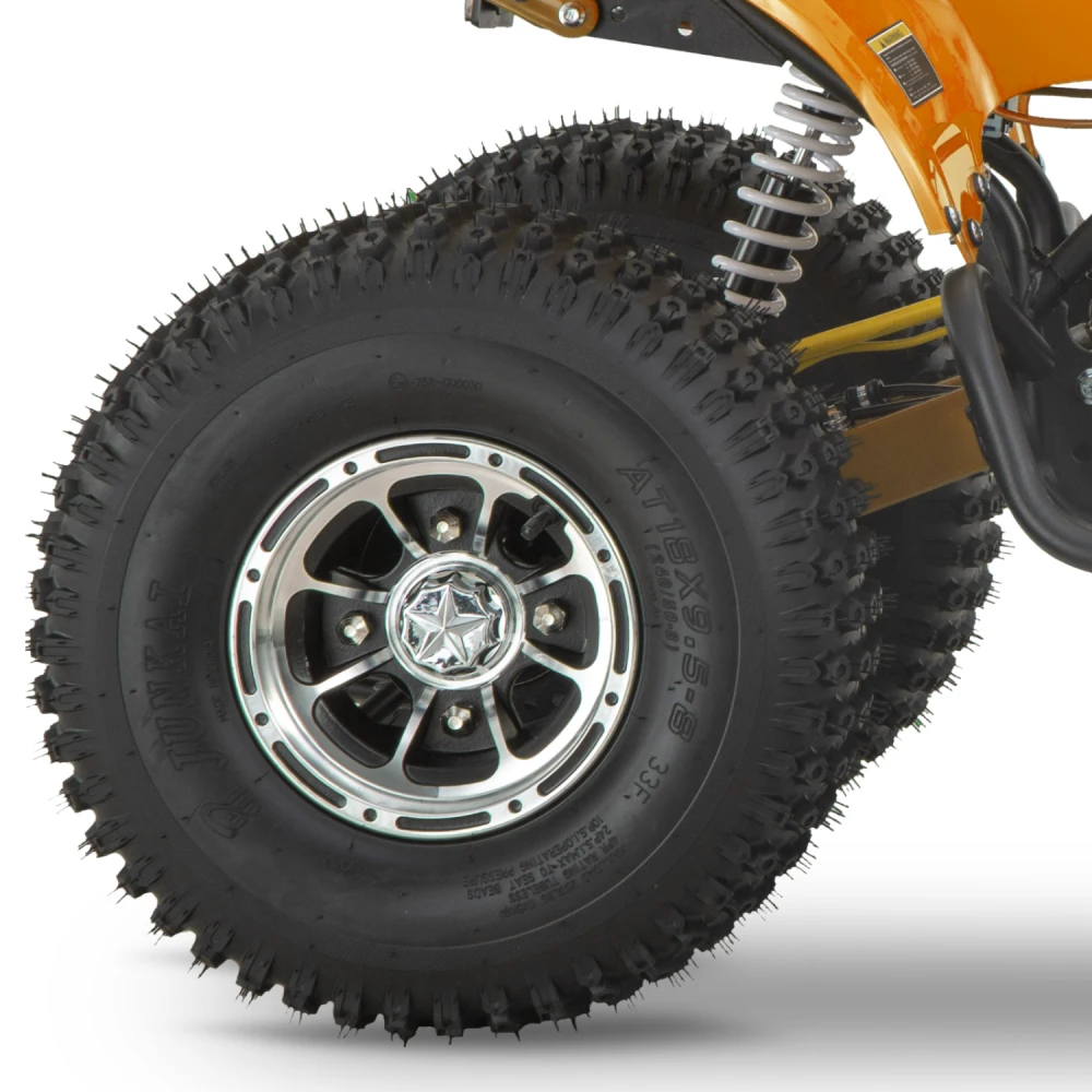 Электроквадроцикл Yacota E-Sport 3000W LD черно-оранжевый 7